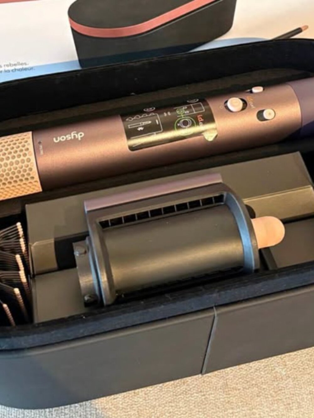Dyson Airwrap i.d. multi-styler and dryer - Straight+Wavy Jasper Plum